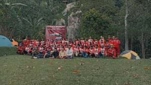 61 Peserta Sekolah Panjat Tebing Merah Putih Ikut Pelatihan di Gunung Parang Purwakarta