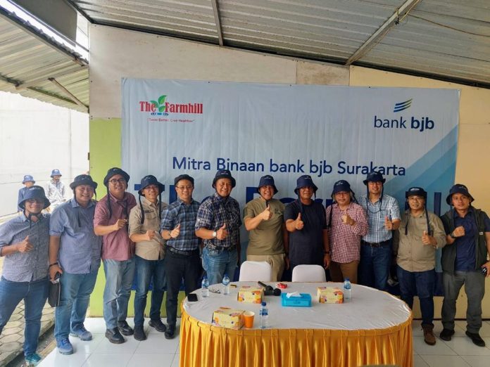 Kunjungan Bank bjb dan Pemrov Jabar ke Farmhill Surakarta