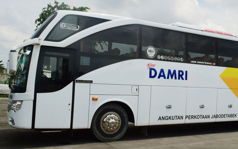 Layanan angkutan mudik DAMRI