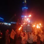 Pawai Obor di Serdang Bedagai