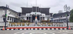 Gedung Balai Kota Sukabumi.