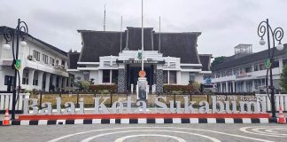 Gedung Balai Kota Sukabumi.