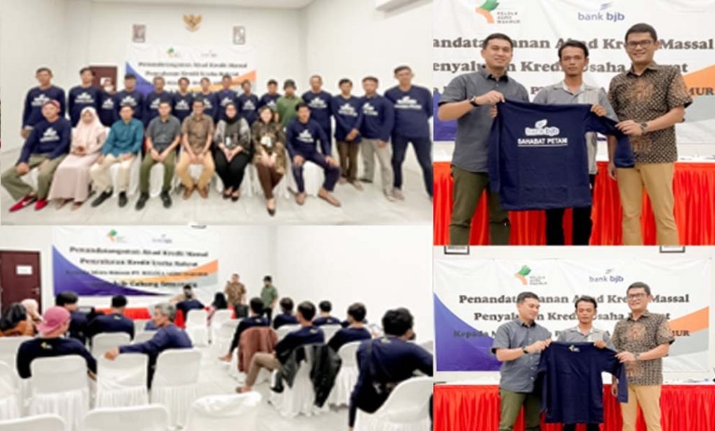 Dukung Program Pemulihan Ekonomi Nasional, bank bjb Terus Tingkatkan Penyaluran KUR di Sektor Pertanian