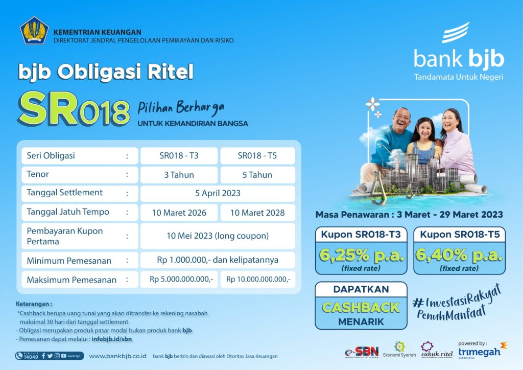Bank bjb Tawarkan SR018, Pilihan Berharga untuk Kemandirian Bangsa
