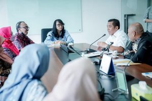 Wakil Bupati Karawang, Aep Syaepuloh melakukan kunjungan kerja ke Kementerian Investasi dan BKPM di Jakarta.