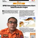 BPBD Garut Siaga Potensi Bencana Alam Selama Musim Hujan