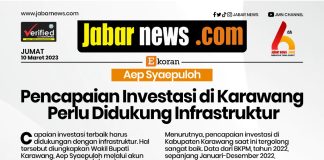 Pencapaian Investasi di Karawang Perlu Didukung Infrastruktur