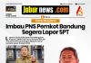 Yana Mulyana Imbau PNS Pemkot Bandung Segera Lapor SPT