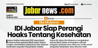 IDI Jabar Siap Perangi Hoaks Tentang Kesehatan