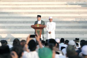 Bersama Ribuan Warga, Gubernur Jabar Ridwan Kamil Salat Id di Masjid Al Jabbar