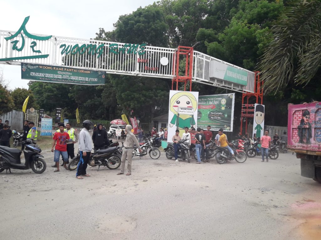 Heboh, Pintu Menuju Wisata Wong Rame Ditutup Warga Pantai Cermin Serdang Bedagai, Ternyata Ini Penyebabnya