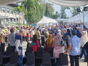 Bazaar Ramadan bank bjb 1444H sukses digelar di Gedung Sate, Kota Bandung-
