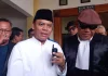 Gus Nur usai menjalani sidang di Pengadilan Negeri Solo