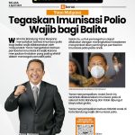 Yana Mulyana Tegaskan Imunisasi Polio Wajib Bagi Balita