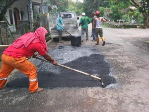 Dinas PUTR Kabupaten Cirebon Percepat Perbaikan Jalan Strategis