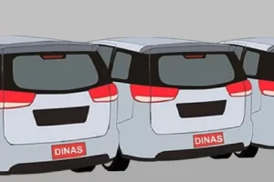 Ilustrasi penggunaan mobil dinas untuk kebutuhan mudik lebaran