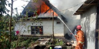 Kebakaran Rumah di CIanjur