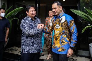 Airlangga Temui AHY di Cikeas Bogor, Demokrat dan Golkar Sepakati Soal Ini