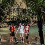 Menparekraf Sandiaga Uno saat berkunjung ke Desa Wisata Cibeusi Subang