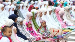 Pelaksanaan shalat idul fitri tahun lalu