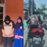 Peristiwa seorang prajurit TNI AU menendang motor yang dikendarai seorang ibu asal Bekasi