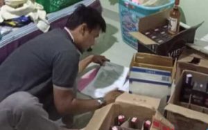 Polres Banjar Kembali Amankan Pulihan Botol Miras di Bulan Ramadhan