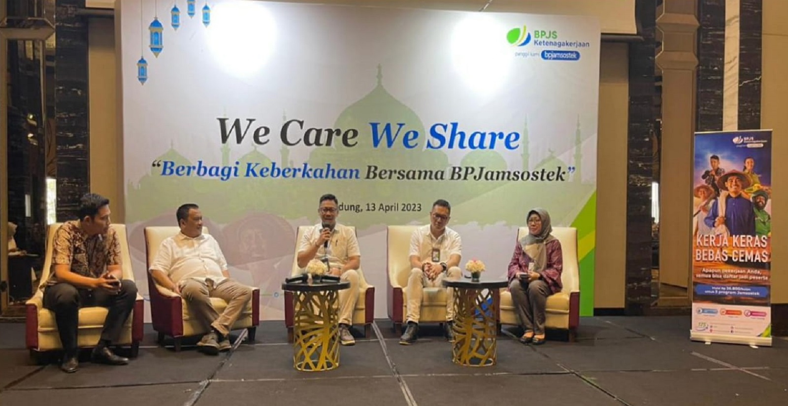 Sosialisasi We Share We Care dari BPJS Ketenagakerjaan