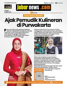 Anne Ratna Mustika Ajak Pemudik Kulineran di Purwakarta