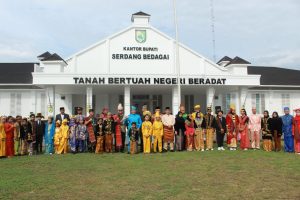 Nuansa Multietnis Warnai Upacara Hardiknas 2023 di Serdang Bedagai