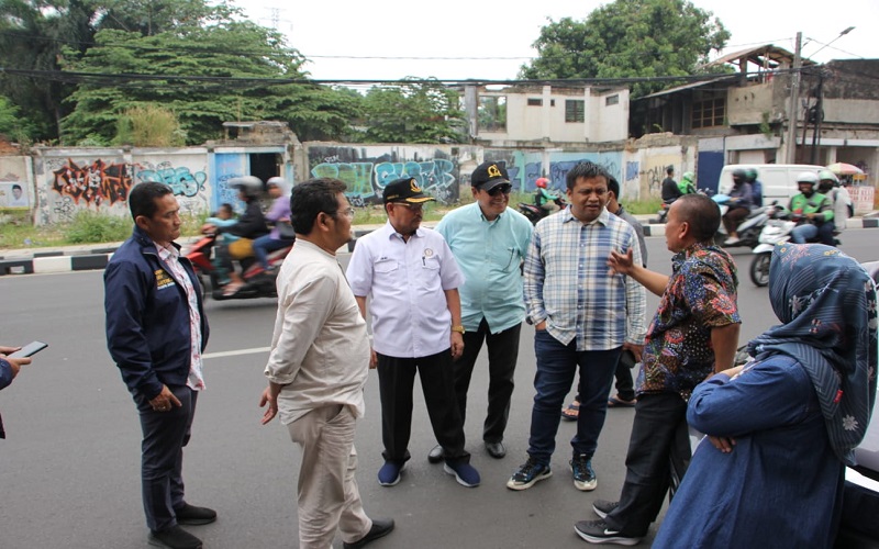 Rombongan Banggar DPRD Jawa Barat inpeksi Underpass Dewi Sartika, Kota Depok sebagai bentuk pengawasan Dewan Perwakilan Rakyat Daerah Jabar, Kota Depok, belum lama ini (Humas DPRD Jawa Barat).