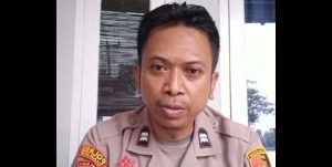 Aiptu Teguh saat mengungkapkan kekecewaannya terhadap pernyataan Megawati