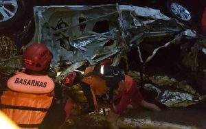 Minibus yang Hanyut di Pemandian Alam Sembahe Deli Serdang Ditemukan Ringsek, Tak Ada Penumpang!