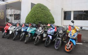 Polisi Ringkus Enam Tersangka Curanmor di Cianjur