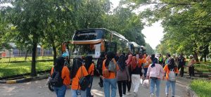 Buruh di Purwakarta Bertolak Ke Jakarta, Polisi Lakukan Ini