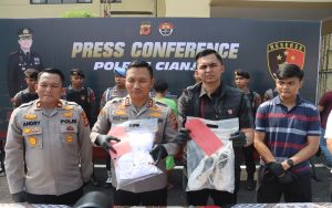 Tiga Pelaku Kasus Judi Online Diamankan Polres Cianjur, Begini Modusnya