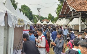 Begini Harapan Pencari Kerja di Job Fair Disnakertrans Purwakarta 2023