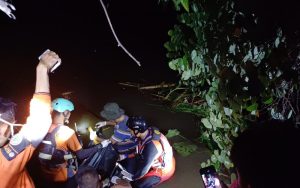 Seorang Lansia di Mandailing Natal Hanyut di Sungai Batang Angkola