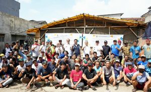 Tedy Rusmawan Tinjau Program Padat Karya