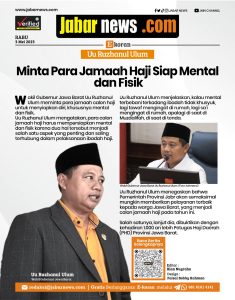Uu Ruzhanul Ulum Minta Para Jamaah Haji Siap Mental dan Fisik