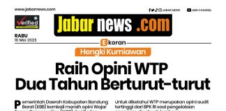 Hengki Kurniawan: Raih Opini WTP Dua Tahun Berturut-turut