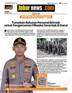 Rio Wahyu Anggoro Turunkan Ratusan Personel Brimob untuk Pengamanan Pilkades Serentak di Garut