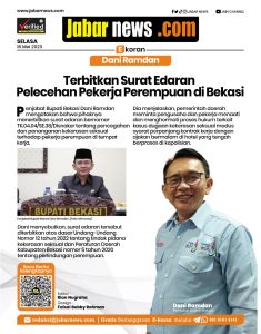 Dani Ramdan Terbitkan Surat Edaran Pelecehan Pekerja Perempuan di Bekasi
