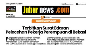 Dani Ramdan Terbitkan Surat Edaran Pelecehan Pekerja Perempuan di Bekasi