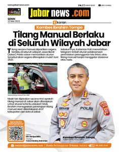 Tilang Manual Berlaku di Seluruh Wilayah Jabar