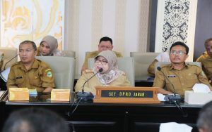 Sekwan DPRD Jawa Barat Terima Kunjungan Kerja DPRD Kabupaten Solok Selatan Bahas Tata Tertib Dewan