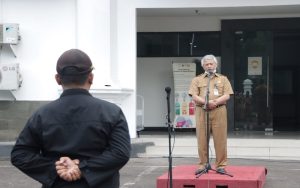 Apel Pagi, Sekretariat DPRD Jawa Barat Imbau Pelayanan Maksimal dalam Kegiatan Citra Bakti