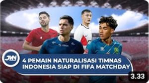 empat pemain naturalisasi timnas indonesia siap Di FIFA Matchday
