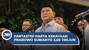 VIDEO: Harta Kekayaan Menhan Prabowo Subianto Capai Rp2,03 Triliun