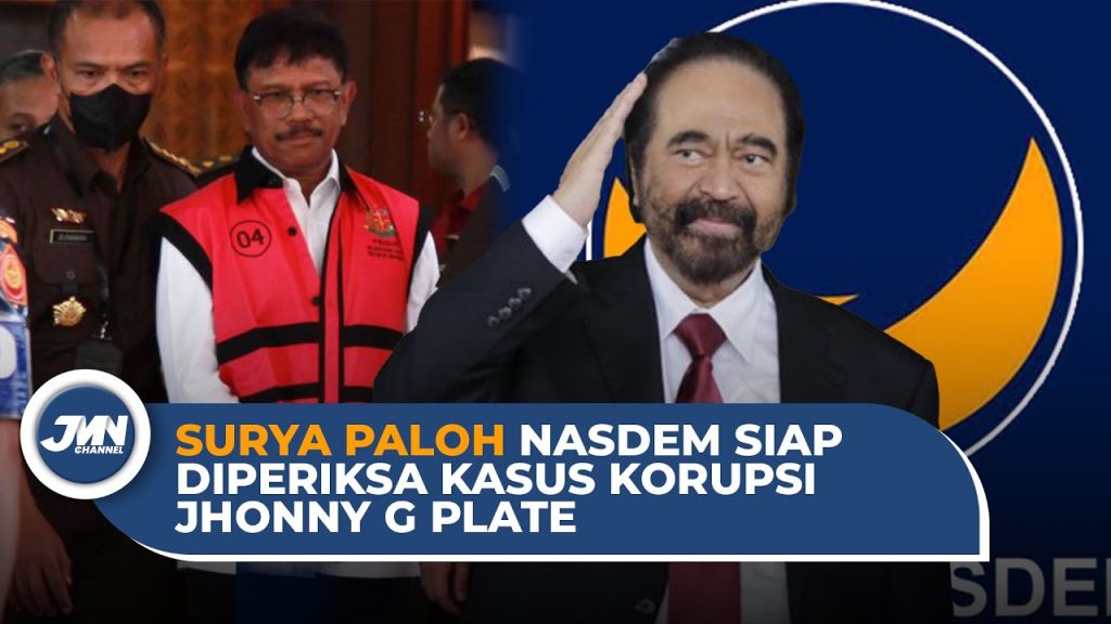 VIDEO: Tanggapan Surya Paloh Usai Johnny G Plate Jadi Tersangka Kasus Korupsi Proyek BTS