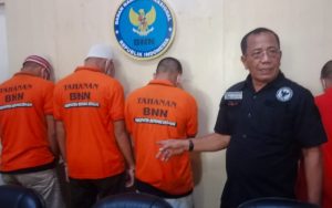 BNNK Serdang Bedagai Musnahkan Sabu Hasil Tangkapan Empat Tersangka